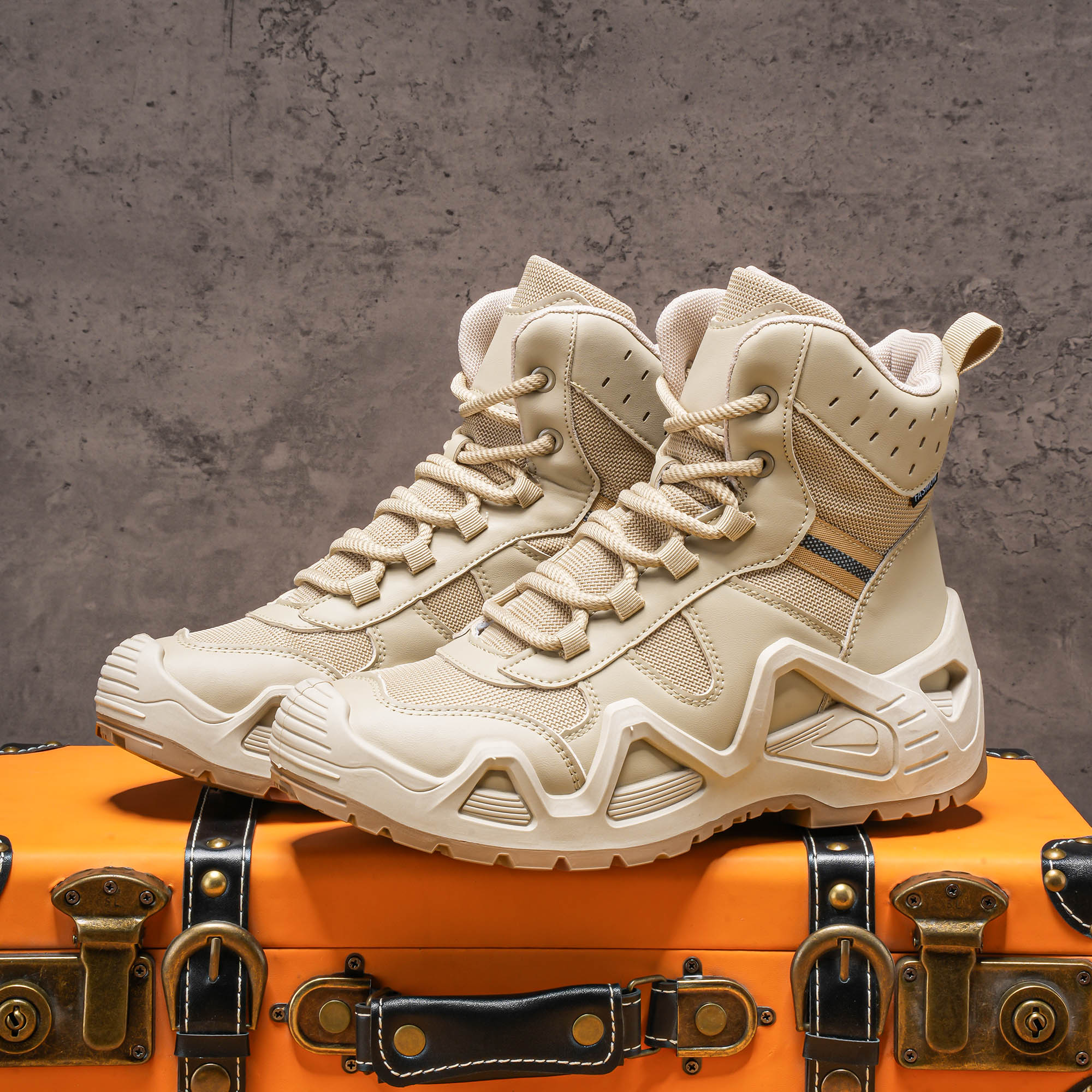 Men's high top boots, hiking b - Men'S Fashion Hiking Boots 리뷰 및 가격