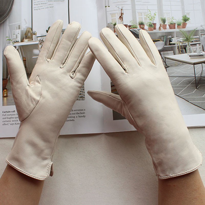 Women's Color Sheepskin Leathe - Driving Gloves Leather 리뷰 및 가격
