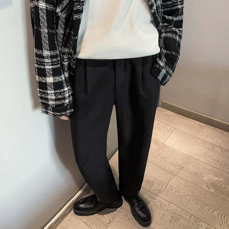 Draped Plain Male Suit Trouser - Men'S Fashion Reviews 리뷰 및 가격