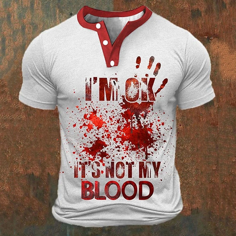 Funny 3D Letter Print Men's He - Men'S Fashion Clothing 리뷰 및 가격