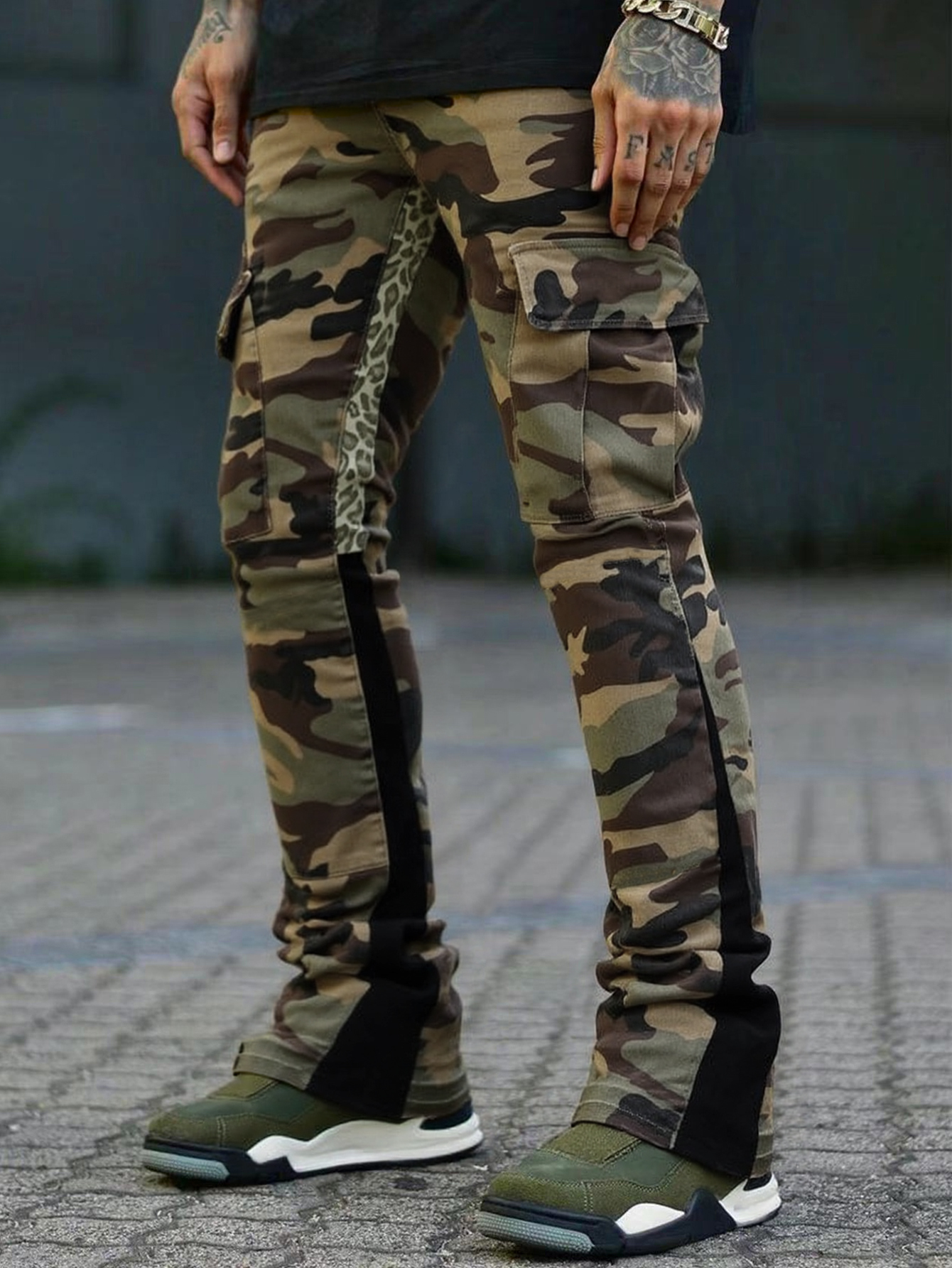 Men's Simple Camo Casual Pants - Mens Fashion Camo Pants 리뷰 및 가격