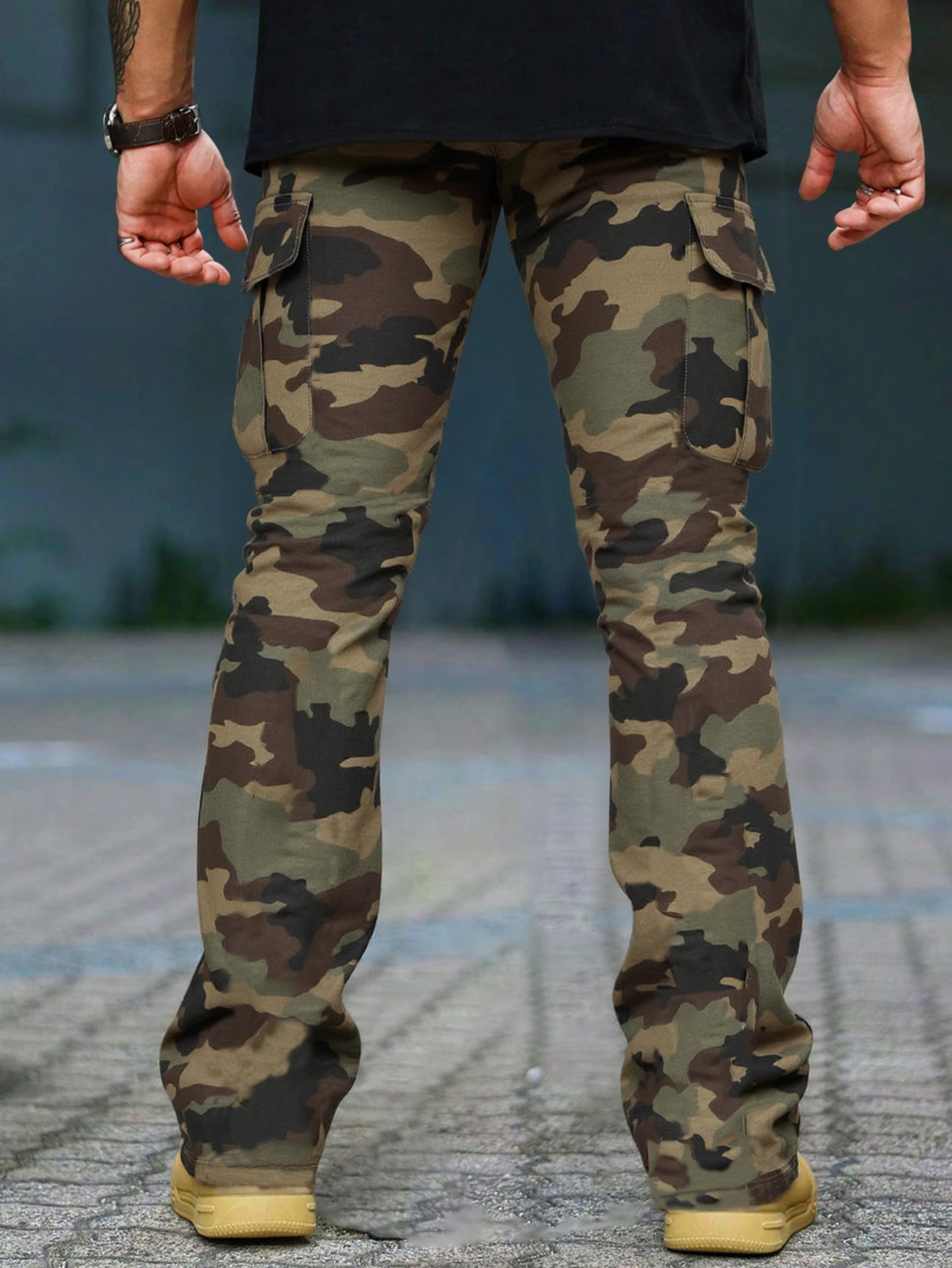 Men's Simple Camo Casual Pants - Mens Fashion Camo Pants 리뷰 및 가격