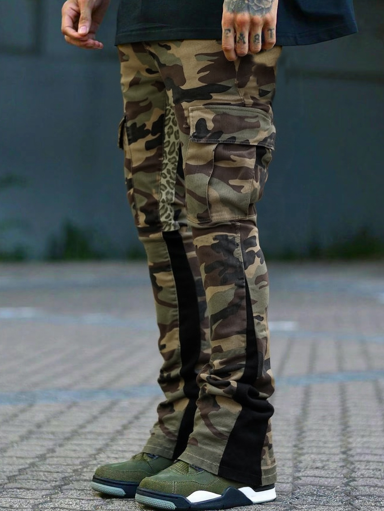 Men's Simple Camo Casual Pants - Mens Fashion Camo Pants 리뷰 및 가격