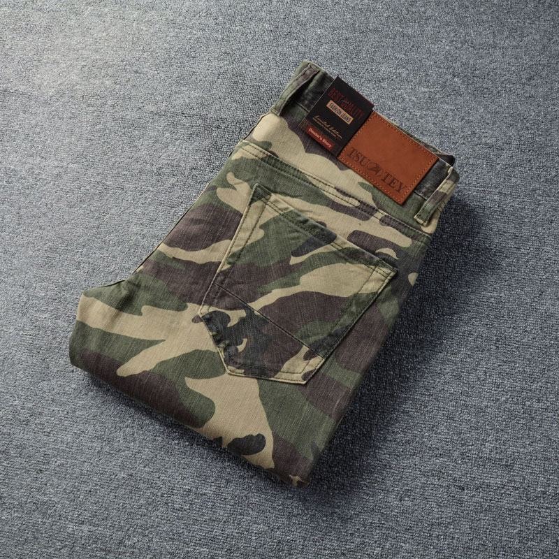 Designer Fashion Men Jeans Hig - Mens Fashion Camo Pants 리뷰 및 가격