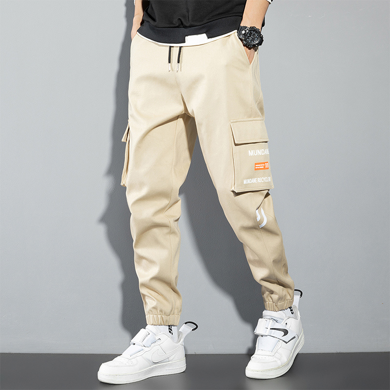 Orange Cargo Pants Men Hip Hop - Mens Fashion Camo Pants 리뷰 및 가격