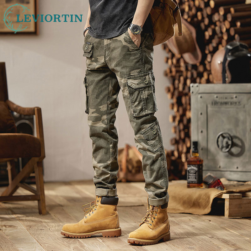 2025 Four Seasons Men's Fashio - Mens Fashion Camo Pants 리뷰 및 가격