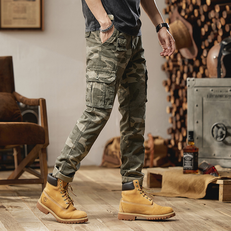 2025 Four Seasons Men's Fashio - Mens Fashion Camo Pants 리뷰 및 가격