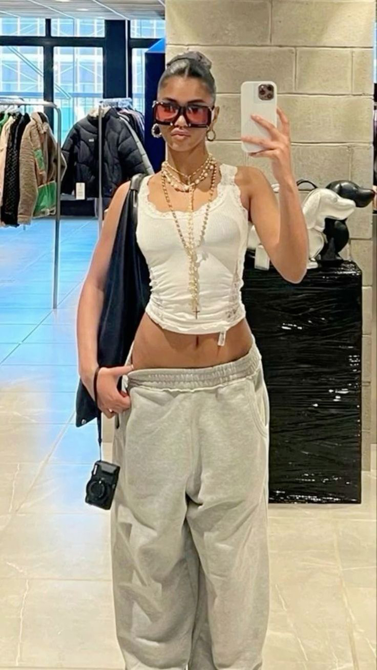American Baggy Women Gray Swea - Men'S Fashion For 60 Year Old 리뷰 및 가격