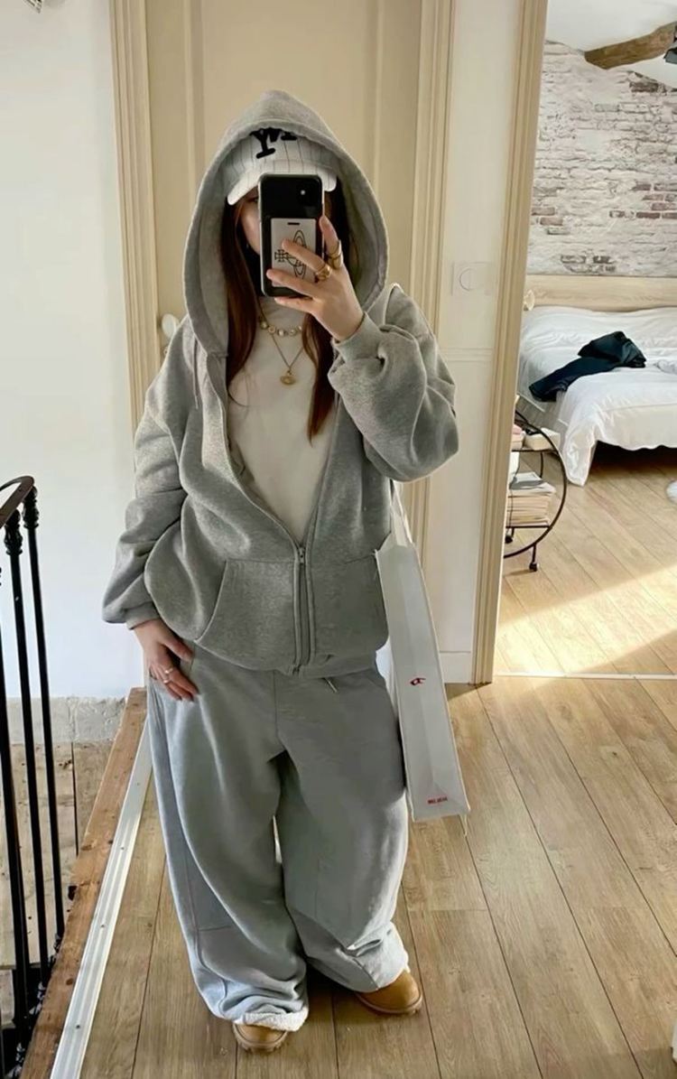 American Baggy Women Gray Swea - Men'S Fashion For 60 Year Old 리뷰 및 가격